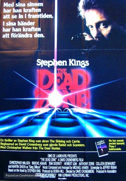 The Dead Zone - Swedish Movie Poster