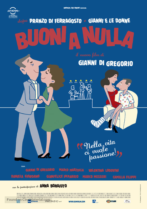 Buoni a nulla - Italian Movie Poster