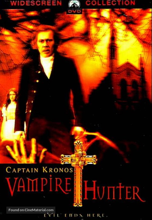Captain Kronos - Vampire Hunter - DVD movie cover