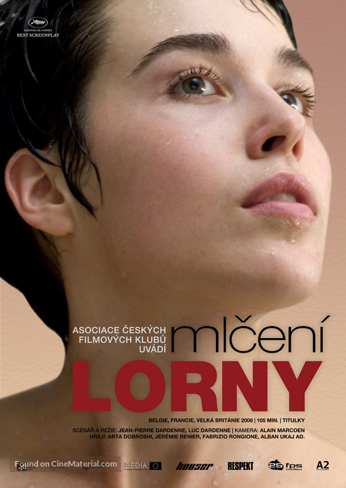 Le silence de Lorna - Czech Movie Poster