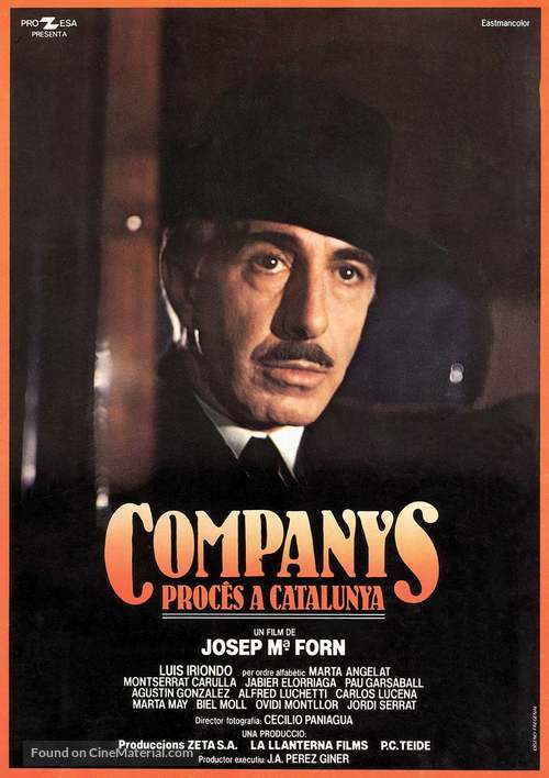 Companys, proc&eacute;s a Catalunya - Spanish Movie Poster