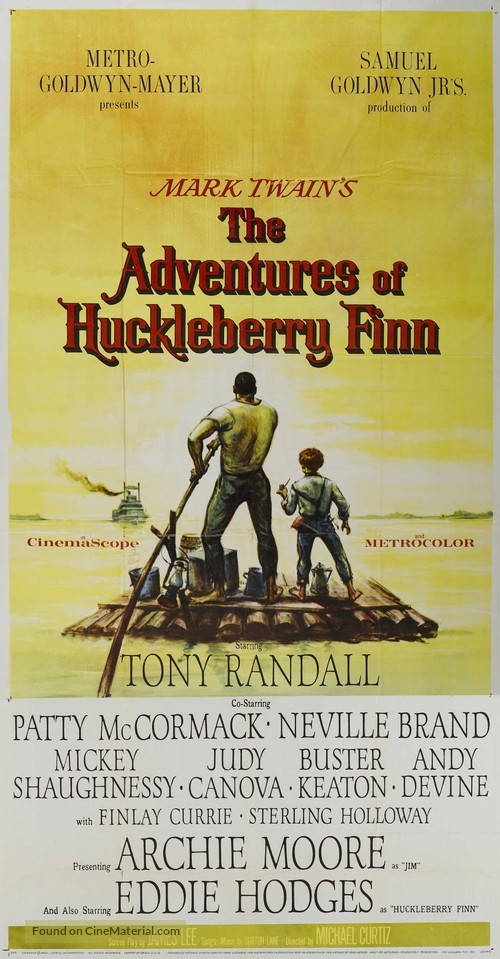 The Adventures of Huckleberry Finn - Movie Poster