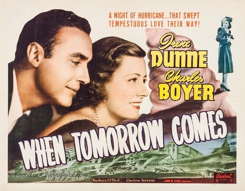 When Tomorrow Comes - Re-release movie poster