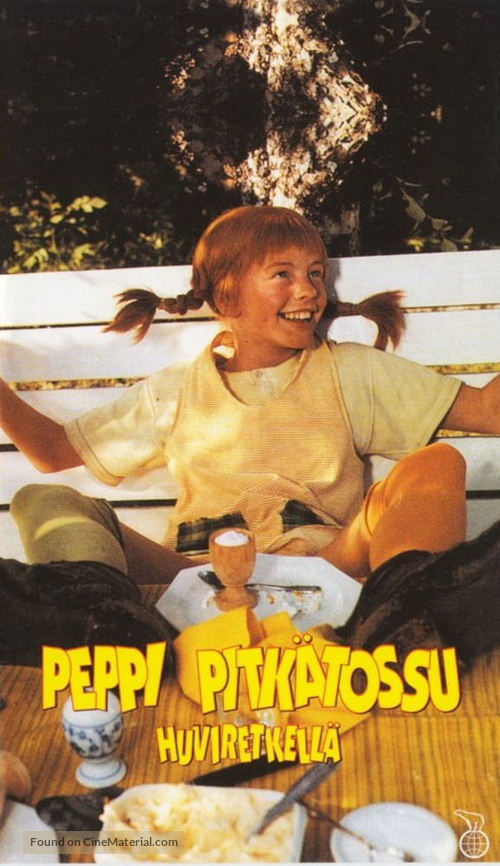 &quot;Pippi L&aring;ngstrump&quot; - Finnish VHS movie cover