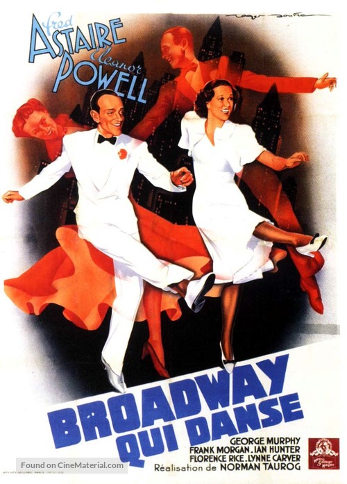 Broadway Melody of 1940 - French Movie Poster