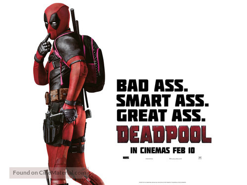 Deadpool - British Movie Poster