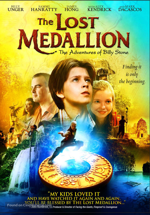 The Lost Medallion: The Adventures of Billy Stone - DVD movie cover