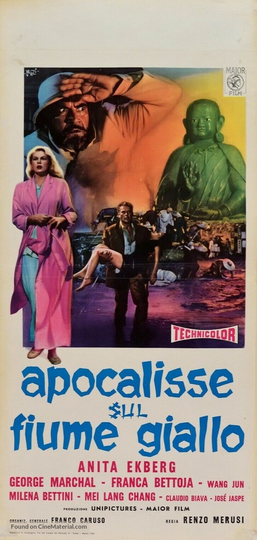 Apocalisse sul fiume giallo - Italian Movie Poster