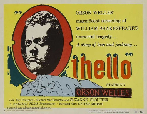 The Tragedy of Othello: The Moor of Venice - Movie Poster