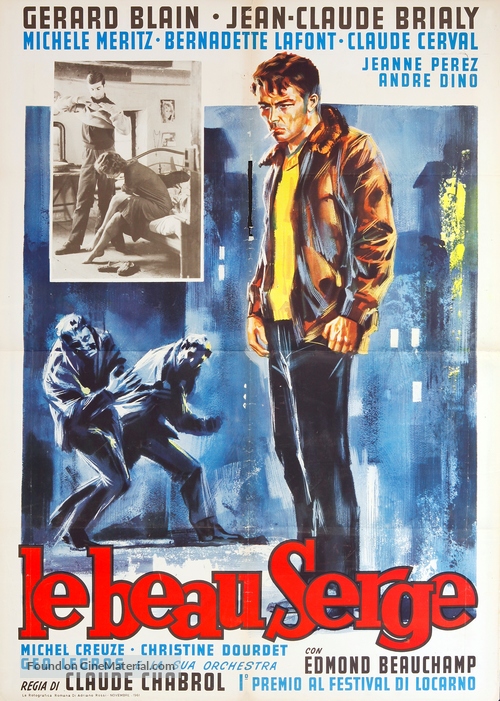 Le beau Serge - Italian Movie Poster