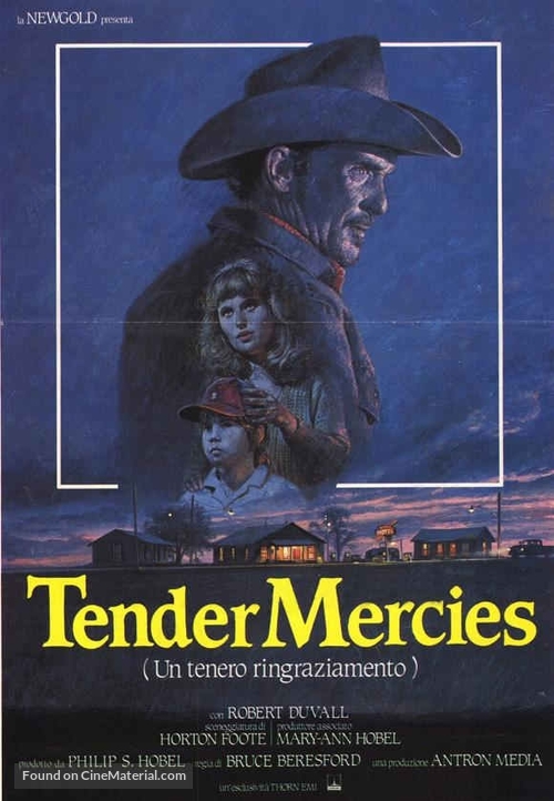 Tender Mercies - Italian Movie Poster