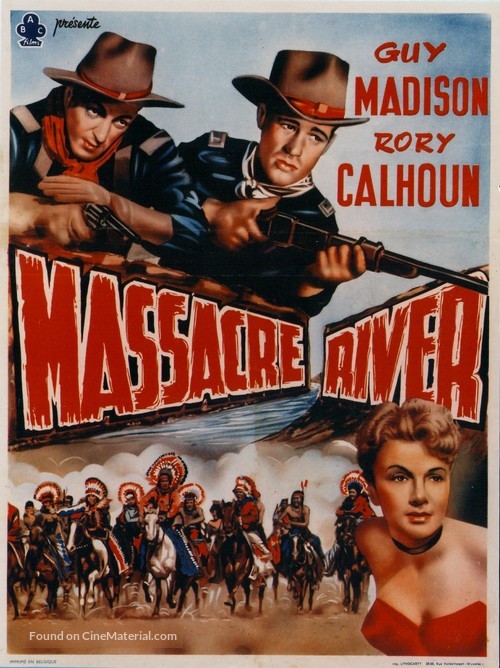 Massacre River - Belgian Movie Poster