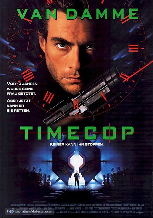 Timecop - German Movie Poster