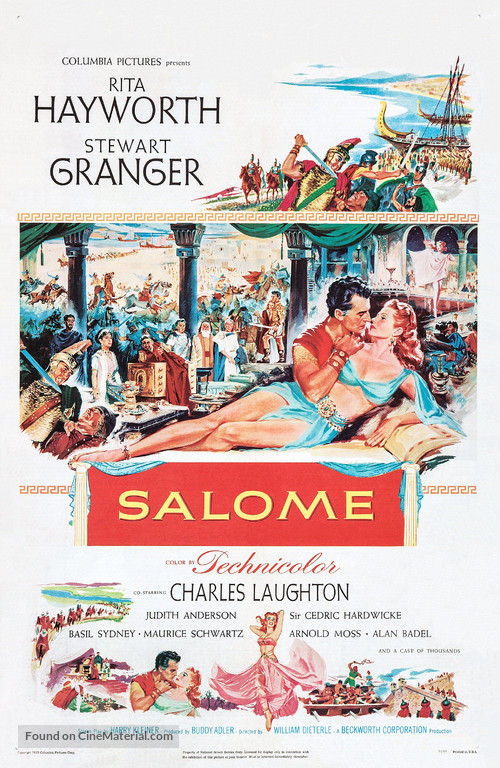 Salome - Theatrical movie poster
