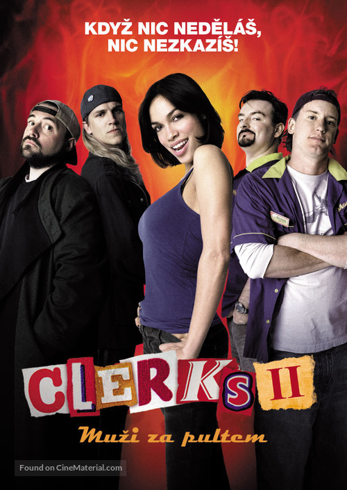 Clerks II - Czech DVD movie cover