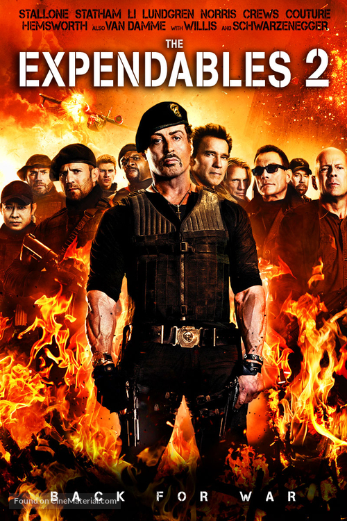 The Expendables 2 - Movie Cover
