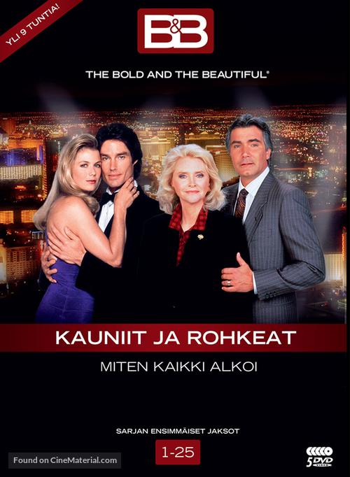 &quot;The Bold and the Beautiful&quot; - Finnish DVD movie cover
