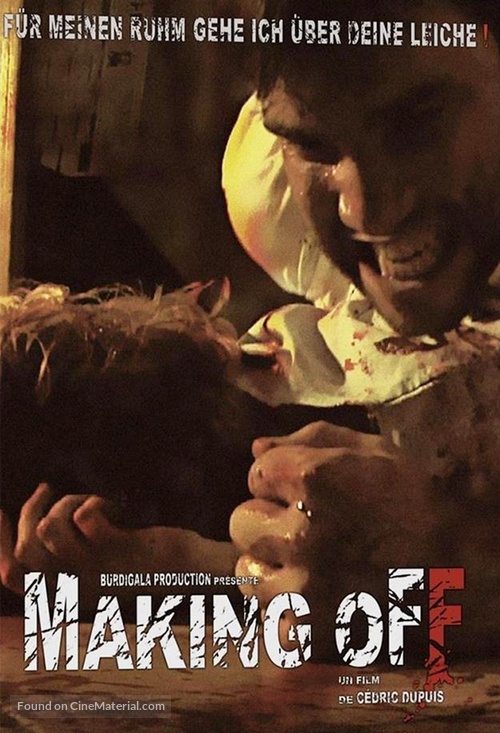 Making Off - German Blu-Ray movie cover