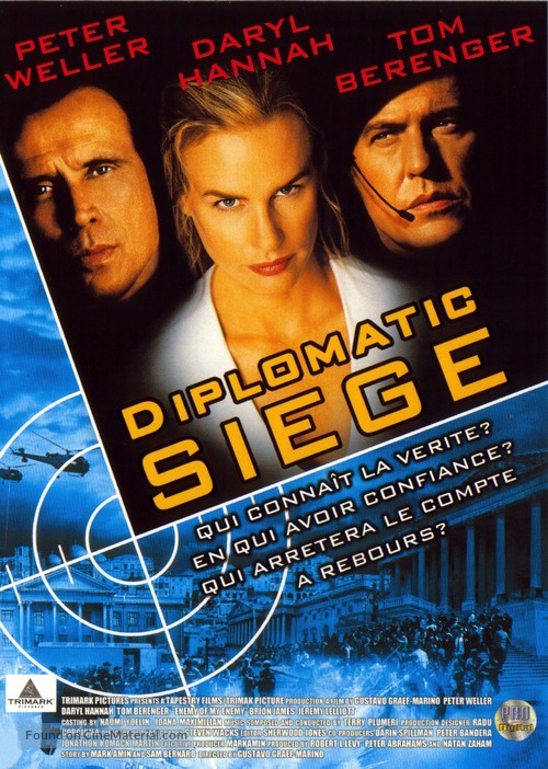 Diplomatic Siege - French DVD movie cover