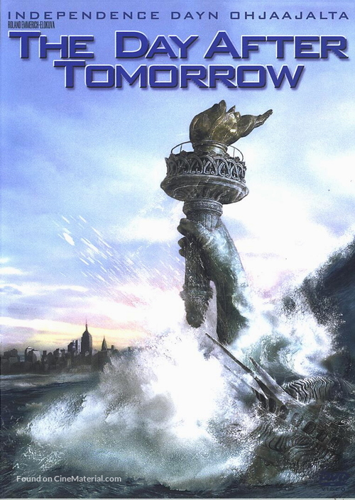 The Day After Tomorrow - Finnish DVD movie cover