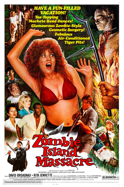 Zombie Island Massacre - Movie Poster