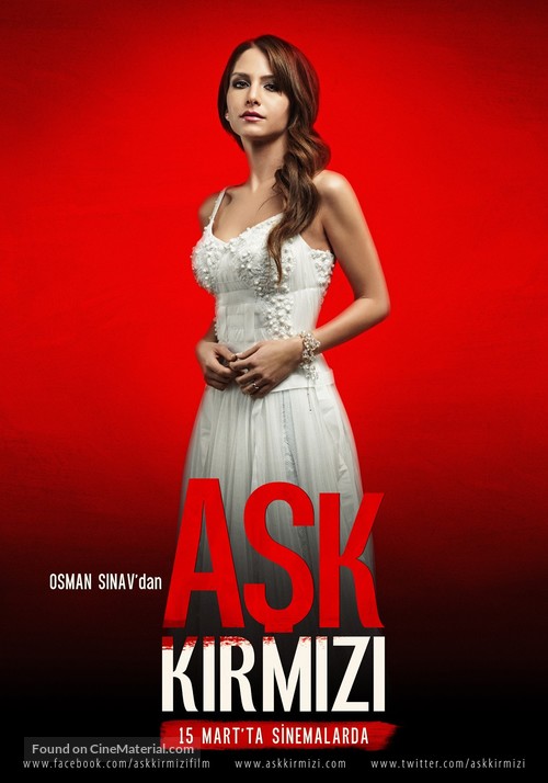 Ask Kirmizi - Turkish Movie Poster