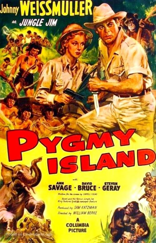 Jungle Jim in Pygmy Island - Movie Poster