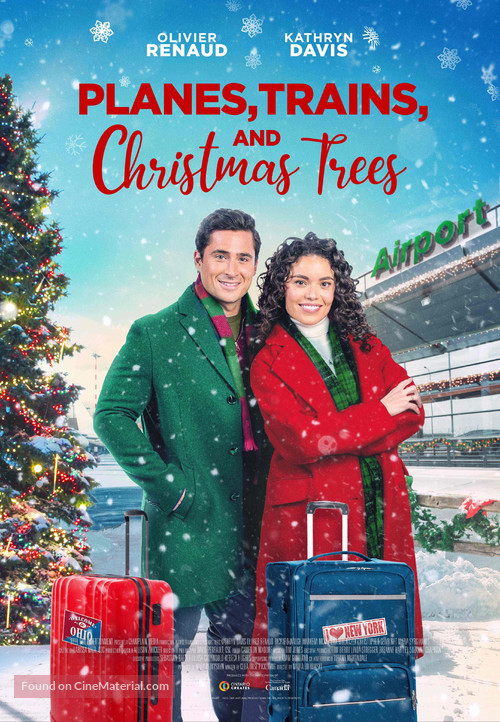 Planes, Trains, and Christmas Trees - Canadian Movie Poster