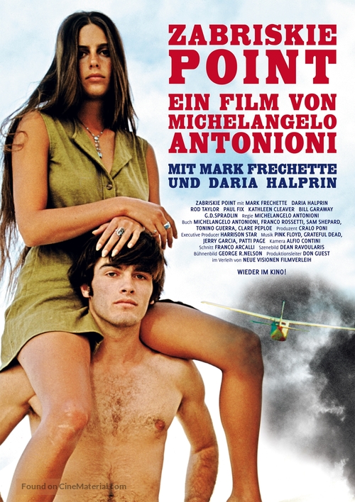 Zabriskie Point - German Movie Poster