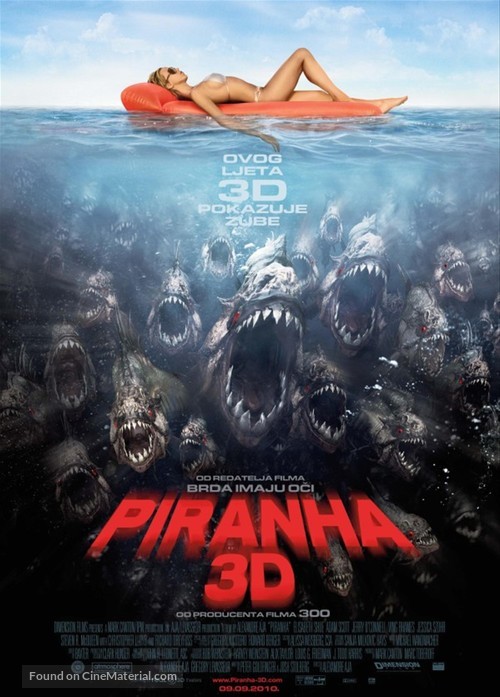 Piranha - Croatian Movie Poster
