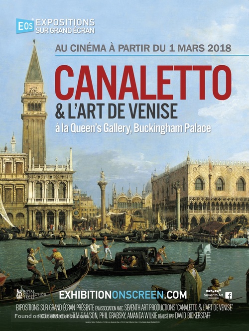 Exhibition on Screen: Canaletto &amp; the Art of Venice - French Movie Poster