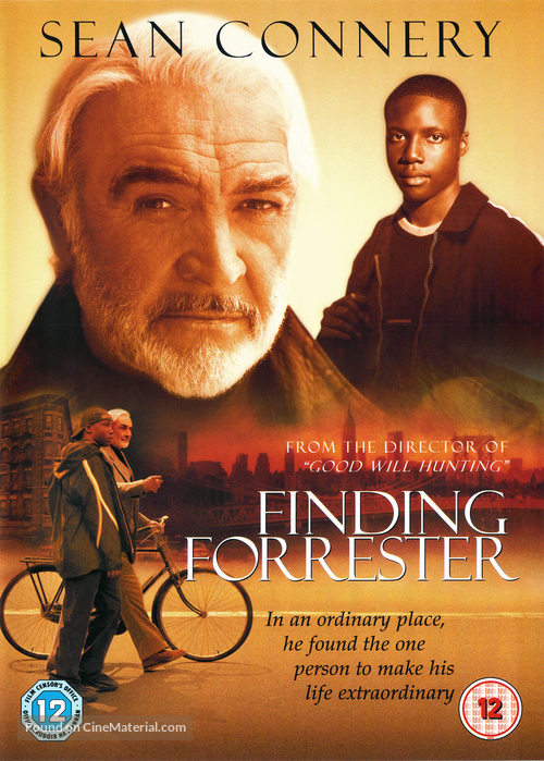 Finding Forrester - British DVD movie cover