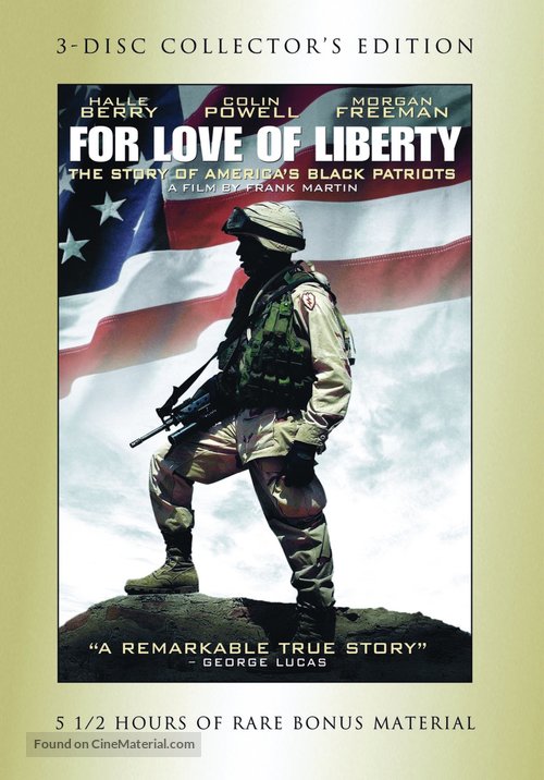 For Love of Liberty: The Story of America&#039;s Black Patriots - DVD movie cover
