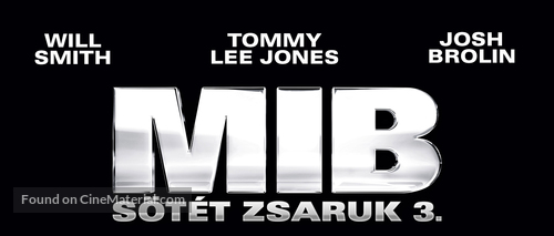 Men in Black 3 - Hungarian Logo