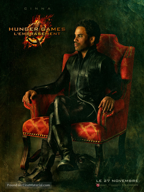 The Hunger Games: Catching Fire - French Movie Poster