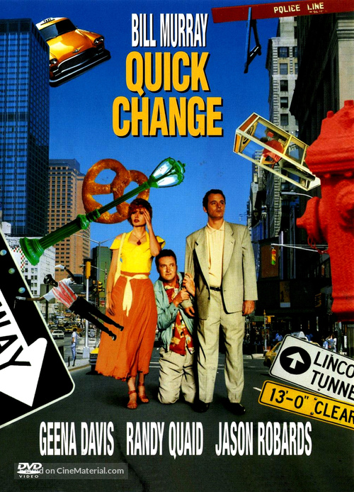 Quick Change - DVD movie cover
