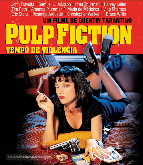 Pulp Fiction - Brazilian Movie Cover