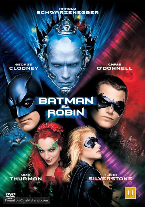 Batman And Robin - Danish Movie Cover