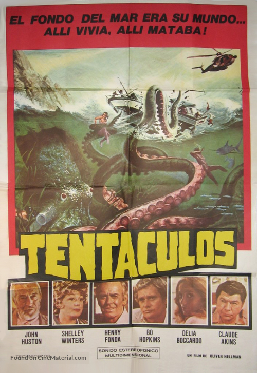 Tentacoli - Argentinian Movie Poster