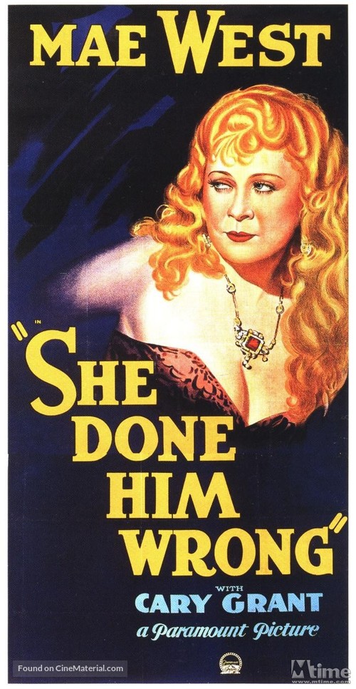 She Done Him Wrong - Movie Poster