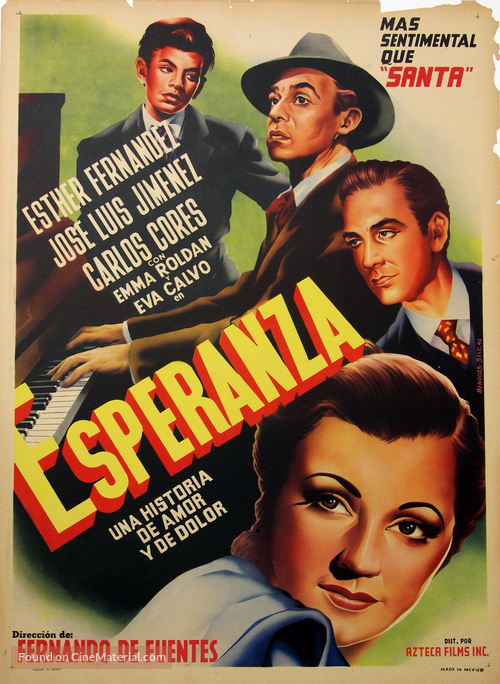 Esperanza - Mexican Movie Poster
