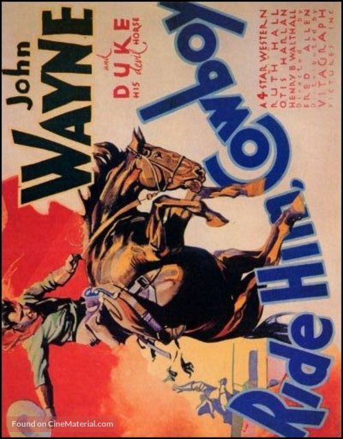 Ride Him, Cowboy - Movie Poster