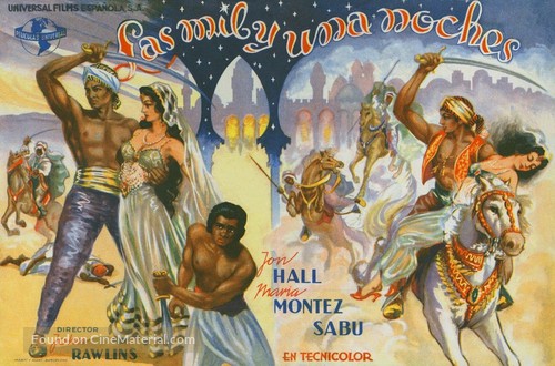 Arabian Nights - Spanish Movie Poster