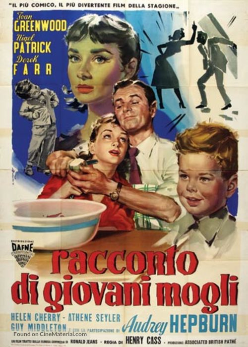 Young Wives&#039; Tale - Italian Movie Poster