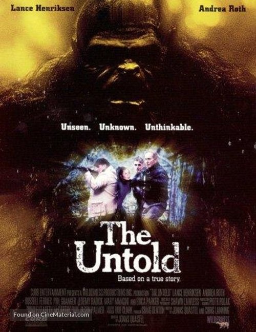 The Untold - Canadian Movie Poster