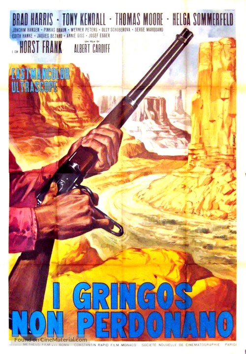 Schwarzen Adler von Santa Fe, Die - Italian Movie Poster
