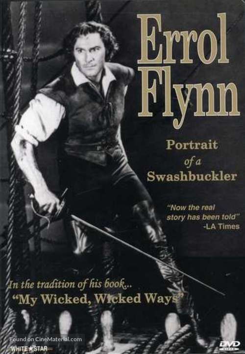 Errol Flynn: Portrait of a Swashbuckler - DVD movie cover