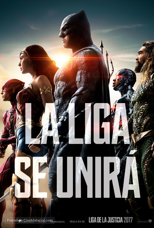 Justice League - Argentinian Movie Poster