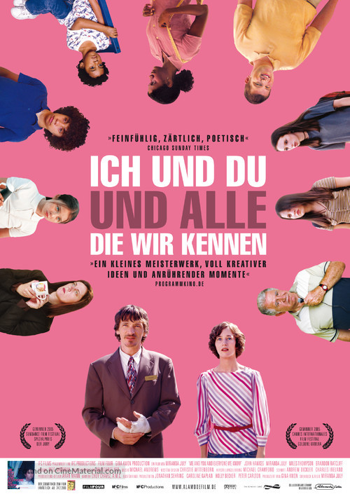 Me and You and Everyone We Know - German Movie Poster