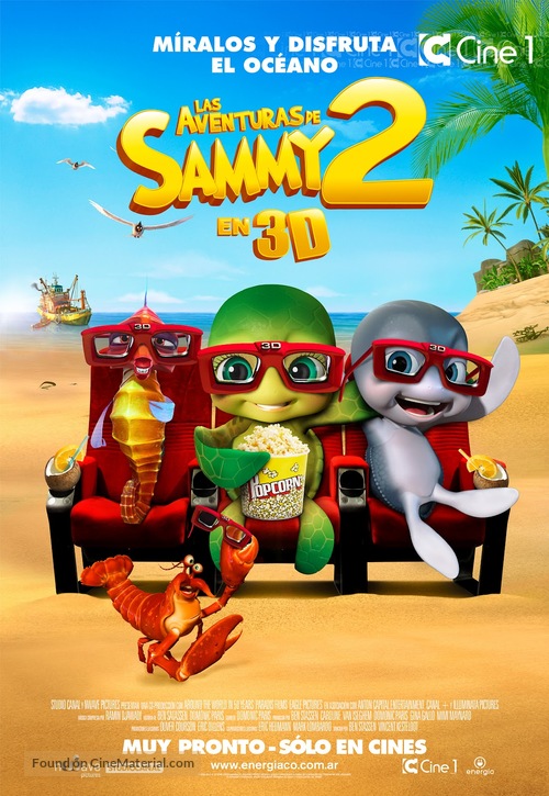 Sammy&#039;s avonturen 2 - Argentinian Movie Poster